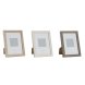 Fotoram DKD Home Decor Naturell Beige Tr Mrkbrun Boho (18 x 2