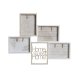 Fotoram med klmmor DKD Home Decor Tr MDF Medelhavs 59 x 4 x 48