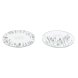 Lykta DKD Home Decor Glas Multicolour Fjril (10 x 10 x 1 cm) (2