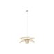 Taklampa DKD Home Decor Naturell Bambu 50 W 80 x 80 x 29 cm