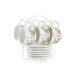 Set med kaffekoppar DKD Home Decor Multicolour Dolomite 180 ml