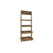 Bokhylla DKD Home Decor Naturell tervunnet Tr 4 Hyllor (80 x 5