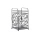 Bestickhllare DKD Home Decor Svart Metall Geometrisk 12 x 12 x