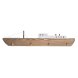 Vggmonterad rockhngare DKD Home Decor 91 x 8,5 x 20 cm Naturel