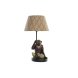 Bordslampa DKD Home Decor Brun Multicolour Kolonial 220 V 50 W A