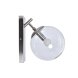 Vgglampa DKD Home Decor 25W Glas Silvrig Metall 220 V (20 x 25