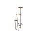 Hyllor DKD Home Decor 4 Hyllor Speglar Metall Koppar (43 x 35 x