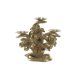 Kandelaber DKD Home Decor 26 x 12 x 23 cm Blomster Gyllene Harts