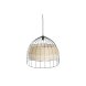 Taklampa DKD Home Decor Brun Svart Metall 50 W 50 x 50 x 42 cm