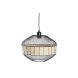 Taklampa DKD Home Decor Svart Brun 220 V 50 W (31 x 31 x 27 cm)