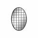 Vggspegel DKD Home Decor Svart 47,5 x 2,3 x 70 cm