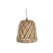 Taklampa DKD Home Decor Svart Brun 220 V 50 W (41 x 41 x 39 cm)