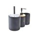 Badkit DKD Home Decor Svart Naturell Bambu Dolomite 10,2 x 10,2