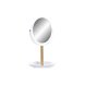 Speglar DKD Home Decor Vit Naturell Bambu Aluminium polystyren 1