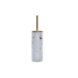 Toalettborste DKD Home Decor Vit Naturell Metall Harts Gummi Mar