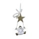 Julgranskula DKD Home Decor Harts Tomte (6,5 x 4 x 13,5 cm) (6 a