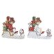 Julgranskula DKD Home Decor Harts (14,5 x 7 x 12,5 cm) (2 antal)