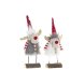 Julgranskula DKD Home Decor Polyester Ren (8 x 5 x 23 cm) (2 ant