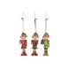 Julgranskula DKD Home Decor Harts lva (5 x 4 x 14 cm) (3 antal)