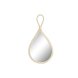 Vggspegel DKD Home Decor Naturell Bali 29 x 5 x 57 cm