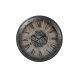 Vggklocka DKD Home Decor Drev Svart Koppar Jrn 80 x 8 x 80 cm