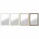 Vggspegel DKD Home Decor Brun Svart Mrkgr Elfenben 70 x 2 x 9