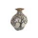 Vas DKD Home Decor Trd Glas Svart Beige Terrakota n (30 x 15 x