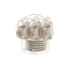 Kaffeset DKD Home Decor Grn Beige Metall Dolomite 180 ml
