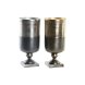 Vas DKD Home Decor Dvobarvna Aluminium Modern 15 x 15 x 33 cm (2