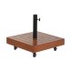 Parasollfot DKD Home Decor Naturell Svart Metall Granit Cement (