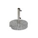Parasollfot DKD Home Decor Gr Rostfritt stl Granit (38 x 38 x