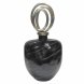 Vas DKD Home Decor Glas Silvrig Svart Aluminium Modern (23 x 13