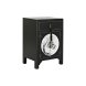 Nattduksbord DKD Home Decor Vit Svart Gyllene Gran Tr MDF 45 x
