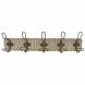 Vggmonterad rockhngare DKD Home Decor Kolonial Jrn Mangotr 6