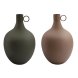 Vas DKD Home Decor 23 x 23 x 38,5 cm Aluminium (2 antal)
