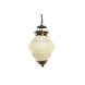 Taklampa DKD Home Decor Vit Metall Glas 25 W 23 x 23 x 33 cm