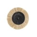 Vgglampa DKD Home Decor Naturell Svart Kolonial Jrn 220 V 25 W