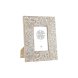 Fotoram DKD Home Decor Vit Naturell Glas Mangotr Indier 20 x 1,