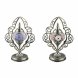 Bordslampa DKD Home Decor Glas Mosaik Metall Multicolour Arab (2