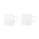 Set med kaffekoppar DKD Home Decor Glas Transparent Borosilikatg