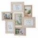 Fotoram DKD Home Decor Glas Naturell Tr MDF Skandinavisk (50,5