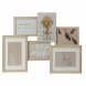 Fotoram DKD Home Decor 54 x 2,4 x 36,7 cm Glas Naturell Shabby C