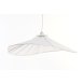 Taklampa DKD Home Decor Metall linne Vit 50 W (68 x 68 x 21 cm)