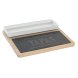 Tilltuggsset DKD Home Decor 24 x 7 x 2,5 cm Naturell Svart Skiff