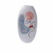 Vas DKD Home Decor Ansikte Vit Harts Multicolour (20,5 x 20,5 x