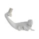 Vgglampa DKD Home Decor Vit 50 W Modern Leguan dla 220 V 14 x