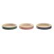 Bricka DKD Home Decor 38 x 38 x 5,5 cm (3 Delar)