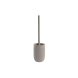 Toalettborste DKD Home Decor 10 x 10 x 37 cm Gr Cement Rostfrit