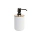 Tvldispenser DKD Home Decor 7 x 9 x 15,5 cm Naturell Vit polypr