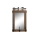 Vggspegel DKD Home Decor Brun Antikbehandlad 40 x 9 x 68 cm